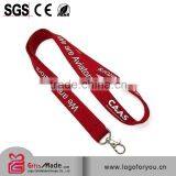 Factory wholesale Custom woven round cord lanyard