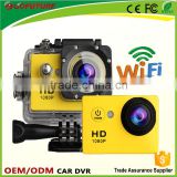 New style waterproof digital camera touch screen sport dv in action camera