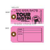 Paper Hang Tags Design for Garments Shoes and Bags