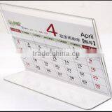 Factory Supply Acrylic Calendar Paper Stand Wholesale thumbnail-2