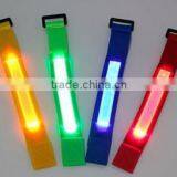 Wholesale High Quality Colorful Fashion Customized Nylon LED Flash Wristband thumbnail-3