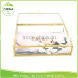 Laser Cut Small Ornate Wishes Jewelry Album Case With Magnetic Closure , Nautical Favor Indian Gold Wedding Gift Boxes thumbnail-4