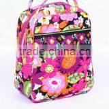 Z326 SD041N Kids Mini Travel 100% Cotton Quilted Backpack thumbnail-5