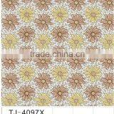 TJ-4907 Transparent Emboossed Tablecloth With Golden & Silver thumbnail-6