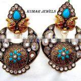 Traditional Tibetan Earrings thumbnail-1