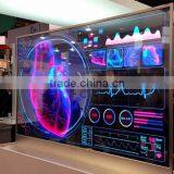 EKAA 65inch Transparent LCD Display Touch Screen Transparent Showcase