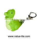 Best Sale Plastic Led Keychain Light With Sound Button Cell thumbnail-1