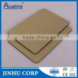 Composite plastic panel/Alushine sheets/4mm Aluminum sheet Outdoor Usage