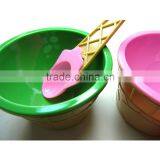 Hot Selling Ice Cream Cup With Spoon Price Mini Design Plastic Ice Cream Cup thumbnail-4