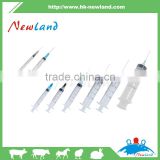 2015 New NL308 Veterinary Disposal Syringe with needle