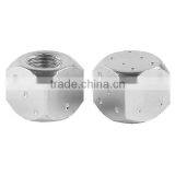 Universal Motorcycle 2X Silver Dice Tyre Tire Valve Stem Caps Aluminum NEW thumbnail-1