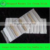 Hot Sell 114mm Individually Wrapped With Paper Ice Cream Spoon thumbnail-4