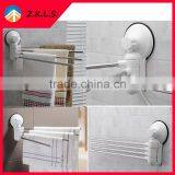 Rotatable 4 Tier Stainless Steel Bathroom Towel Drying Rack Shelf thumbnail-1
