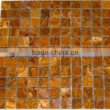 Free Sample for Most Popular BROWN GOLDEN ONYX MOSAIC TILES COLLECTIONS thumbnail-4