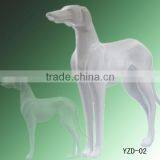 New Fashion Fiberglass Dog Mannequin for Window Display thumbnail-3