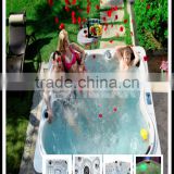 Factory supply royal jazzy function outdoor spa with overflow ----(S601)