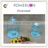 2015 New Design Shabby Chic Decoration Iron Butterfly Small Bird Cage thumbnail-1