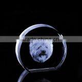 2016 Lovely k9 Crystal 3d Laser Blank