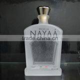 700 ml glass bottle factory made square glass bottle