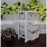 Home Furniture Wooden Cabinet With Baskets Drawers thumbnail-5