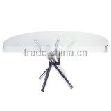 Cheap Glass Dining Table and Chair for 6 Chairs Set thumbnail-1