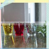 Round Glass Candle Holders With Spray thumbnail-4