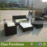 Garden Furniture Plastic Weave Outdoor Sofa Garden Furniture thumbnail-6