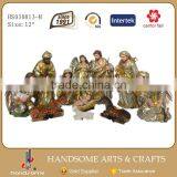 12 Inch Resin Religious Items Christmas Nativity Set thumbnail-1