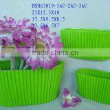 Decorative Green Ceramic Flower Planter for Promotion thumbnail-1