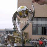 304 Stainless Steel Bals Sculpture thumbnail-1