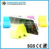 Factory Price Elephant Shape Silicone Cell Phone Stand thumbnail-3