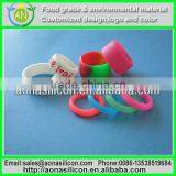 Debossed Fashion Silicone Finger Ring With Color Filled|2013 New Fashion Silicone Finger Ring for Promotional Products thumbnail-1