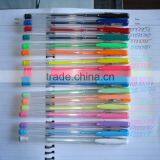 40 COLORS GEL PEN and GOOD QUALITY IN BARREL With Competitive Price thumbnail-3