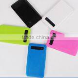 4000mAh Wholesale Colorful Slim Power Bank With Touch Screen thumbnail-1