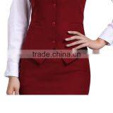 Receptionist Captain Uniform Hotel Front Office Chinese Collar thumbnail-5