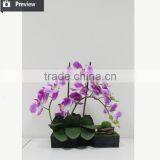 Artificial Table Orchids Customized With Foam Base thumbnail-3