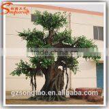 Factory Sale Artificial Banyan Tree of Ficus Tree With Green Ficus Leaf Tree Artificial Plants of Leaves thumbnail-4