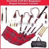SCOTTISH HIGHLAND BAGPIPE ROSEWOOD FULL SET thumbnail-1