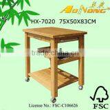 Natural Kitchen Bamboo Dining Car thumbnail-1