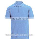 Custom Mens Polo Shirt Golf T-shirt 100% Cotton Sublimated Dry Fit Polo T Shirt Multi Color thumbnail-4