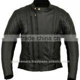 Mens Leather Motorbike Jacket thumbnail-1