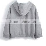 Loose Long Sleeve Drawstring Thicken Hoodie for Women thumbnail-3