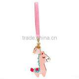 New Stylish Cartoon Wristband Keychain,cute Ladies Car Key Holders,horse Bag Jewelry Dangles thumbnail-4