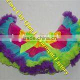 Hot Sale Baby Girl Pettiskirt Rainbow Chiffon Baby Pettiskirt Fluffy Chiffon Pettiskirt Tutu for Girls thumbnail-1