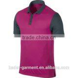 Wholesale China Color Contrast Golf Polo Shirt, Mens Polo T Shirt thumbnail-6