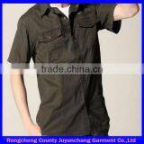 New Design Short Sleeve Security Guard Uniform Shirt 100% Cotton thumbnail-3