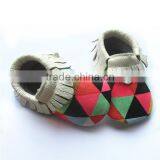 Soft Leather Baby Shoes Moccasins thumbnail-3