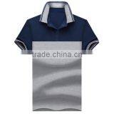 Mens Polo T Shirt,100%Cotton Two Colors Mens Printing Wholesale Bulk Polo Shirt thumbnail-3