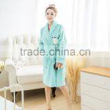 Manufacturer Winter Creative New Flannel Accept Waist Ladies Pajamas, Nightgown Totoro Cartoon Upset Long-sleeved Bathrobe thumbnail-6