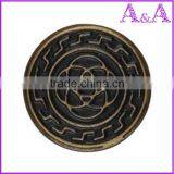 New Style Silver Nickel Free Jeans Button Custom Design Nickel Color Buttons for Jeans Washable and Hand Press thumbnail-5